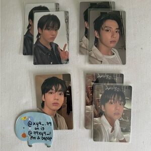 BTS Jungkook photocards from Golden album kpop